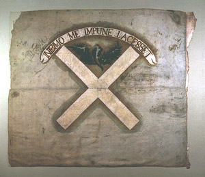 Jacobite Flag, Angus Regiment, Lord
                              Ogilvy 1746