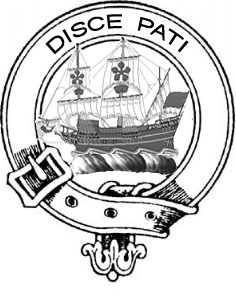 Crest Badge Bevrage-Duncan of Damside - Click to go back.