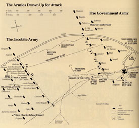 Map of the Battle - Click for
                                  Larger Image
