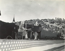 Duncans Enterting the Troops Fort Ord, California (1942)
