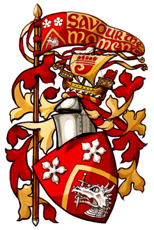 The arms of Gavin
                                              Duncan of Sketraw