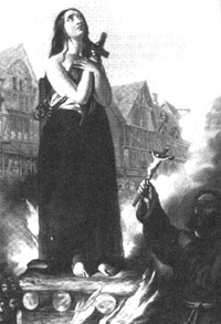 Witch Burning at the Stake 