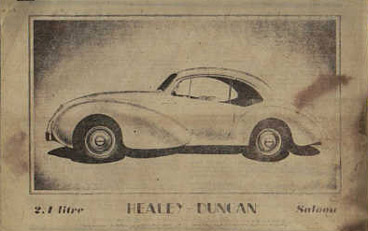 Part of the Healey - Duncan Sales Brochure