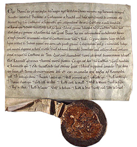 Click for Larger Image. Duncan II
                                  Scottish Royal Charter