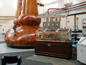A Modern Whisky Distillery today.