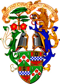 The Arms of Stuart Morris of Balgonie and Eddergoll, yr. 